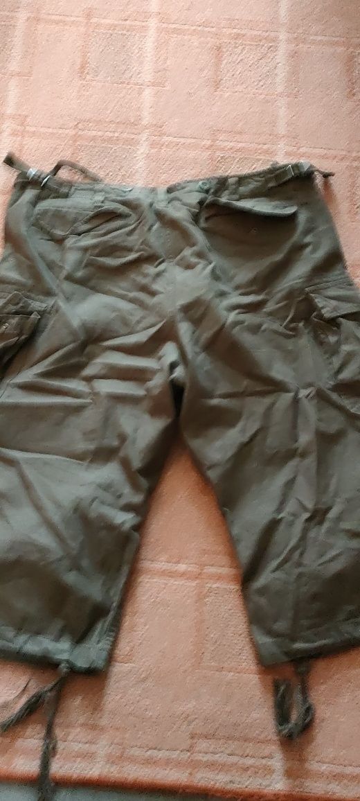 SURPLUS Spodenki Bojówki moro ENGINEER 3/4 Vintage rozmiar XL idealne