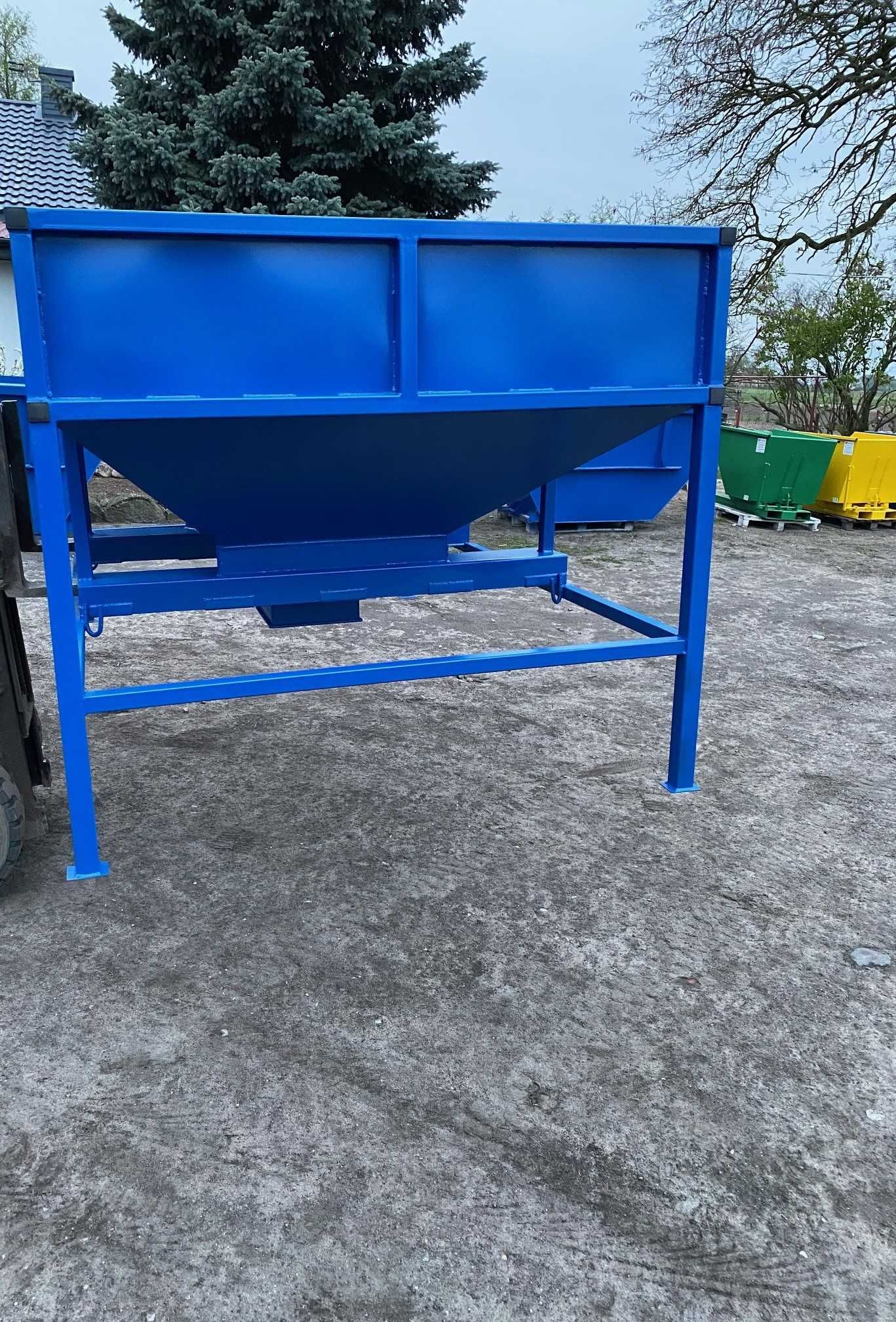 Kosz zasypowy, kosz przyjęciowy, bufor, paczkarka, zasobnik, separator