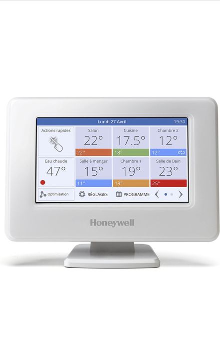 Termostato Evohome Honeywell Inteligente com controlo Caldeira