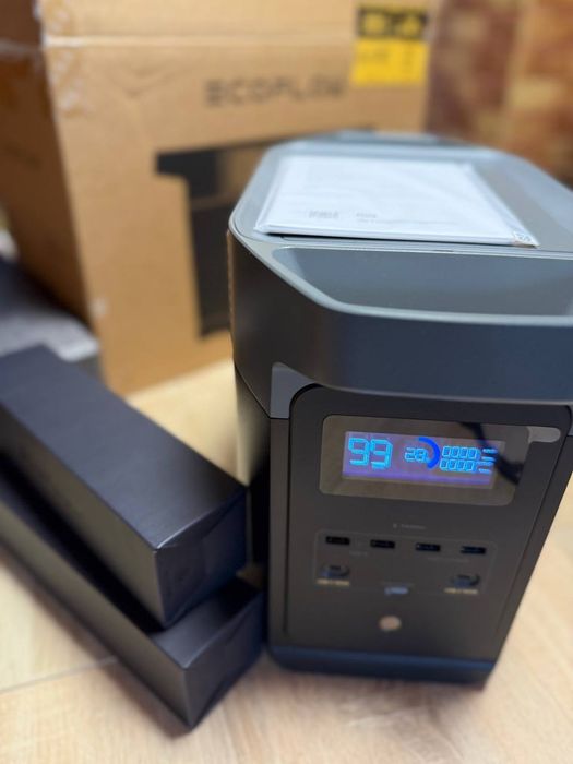 Новая зарядная станция EcoFlow DELTA 2 1024Wh 284000mAh 1800W