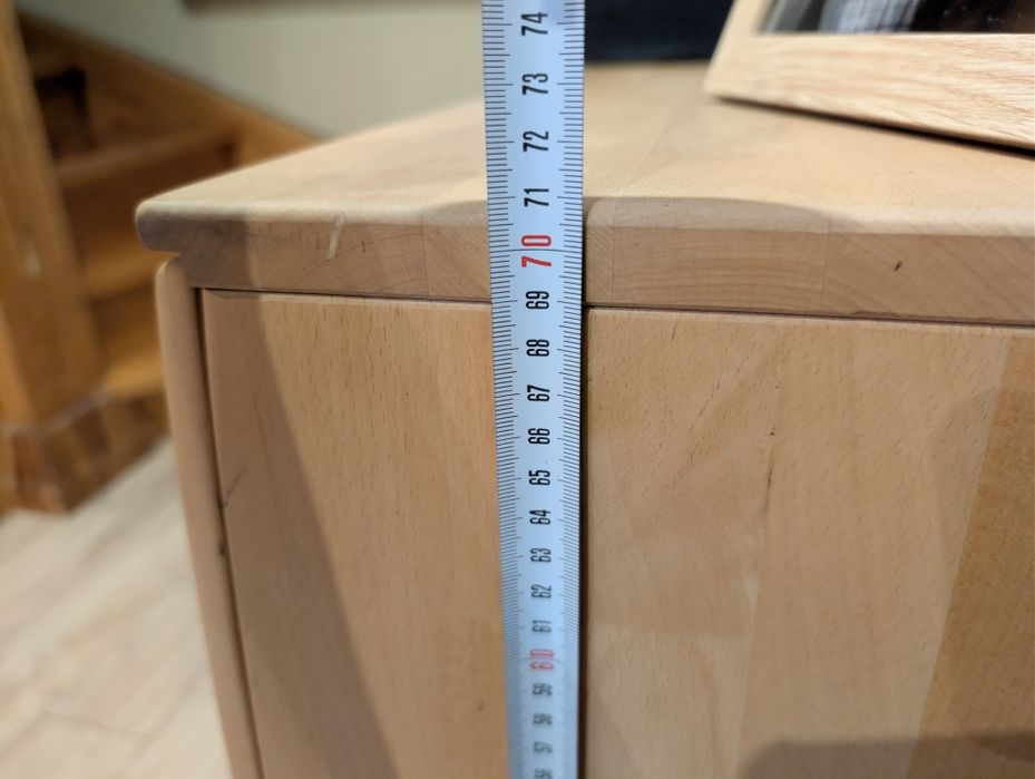 Szafka wisząca drewniana Buk Meridan