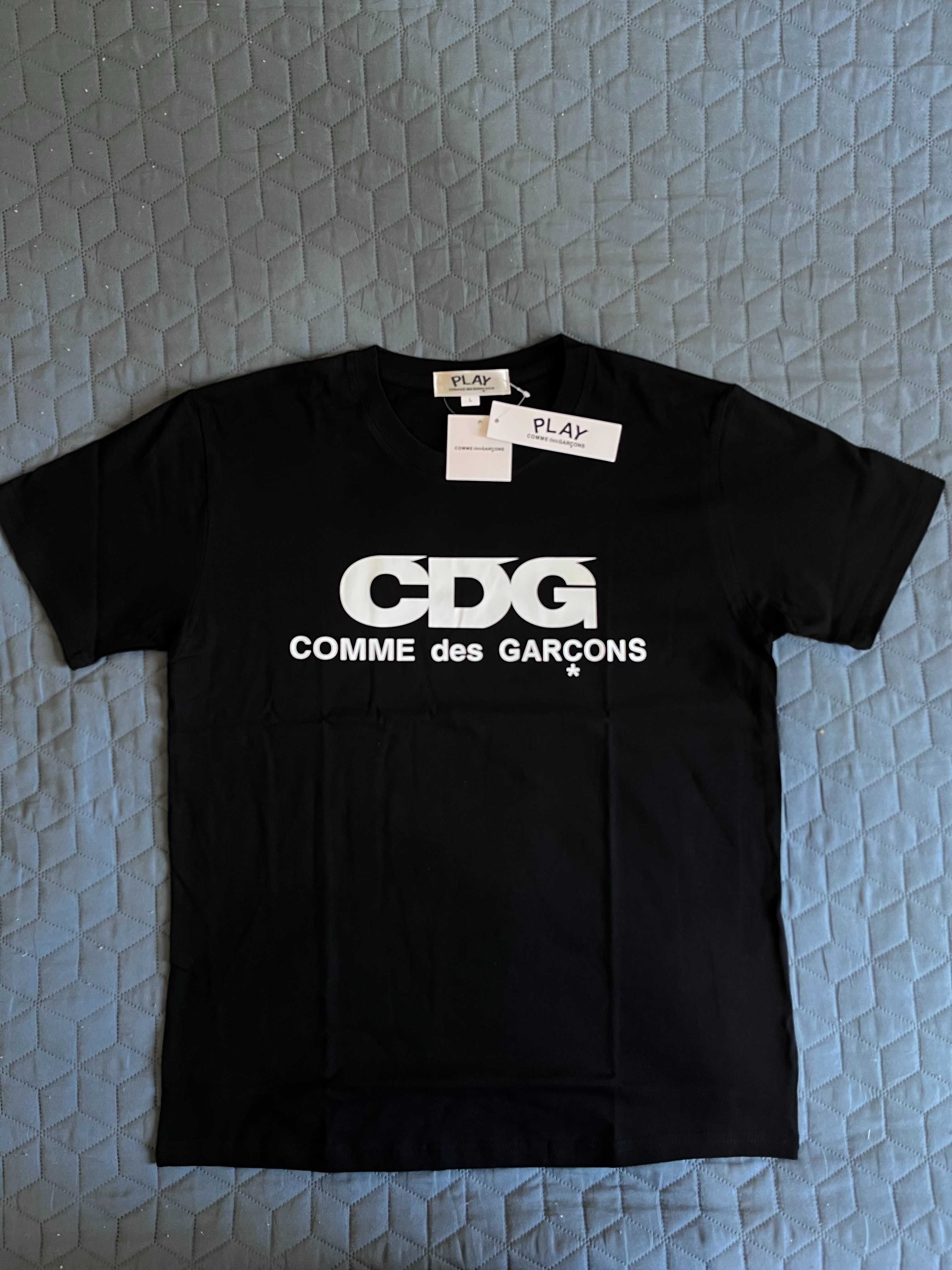 Футболки Come Des Garcons CDG play СМОТРИТЕ ВСЕ ФОТО! кдг оверсайз y2k