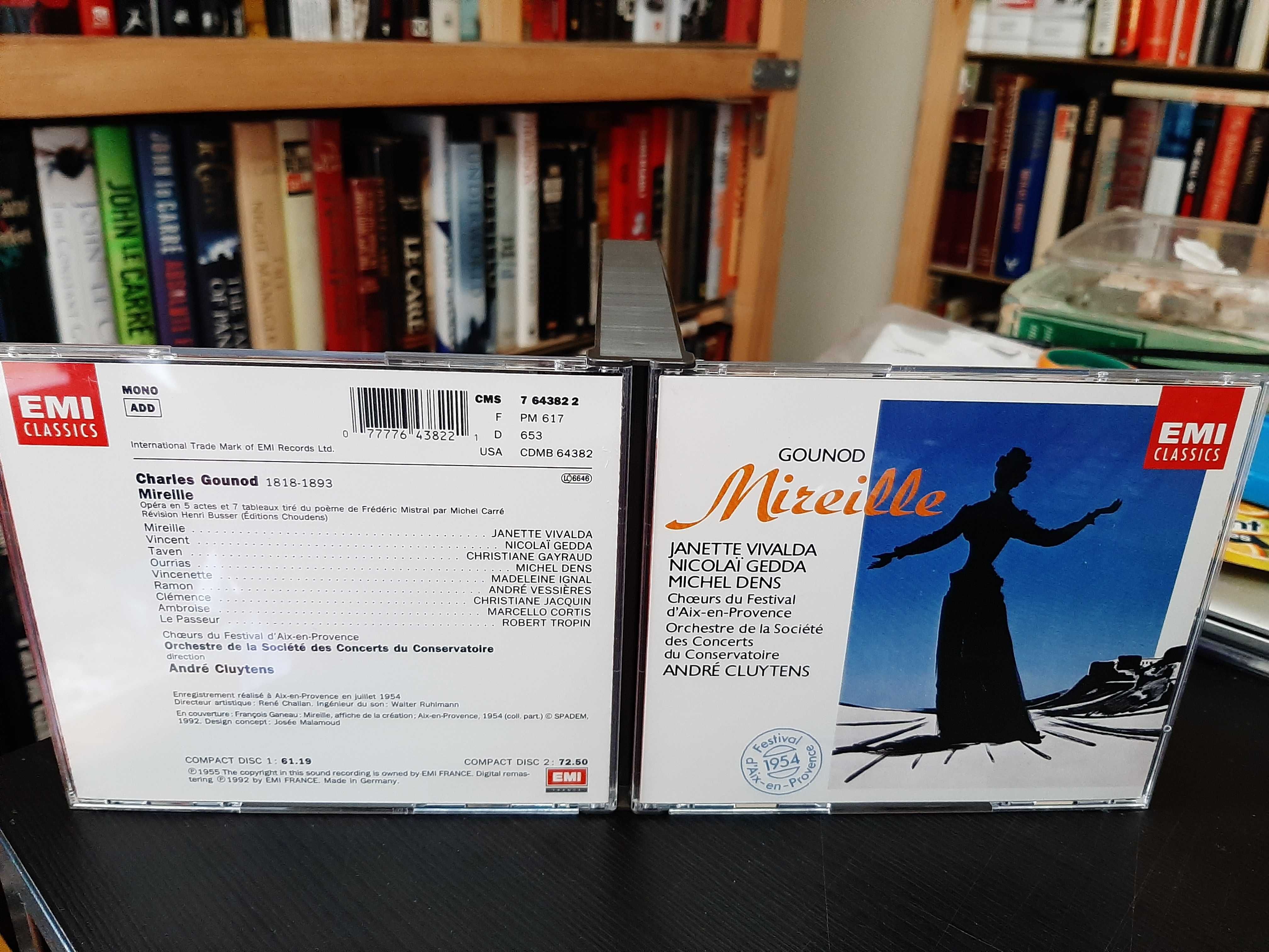 Charles Gounod:  Mireille - Nicolaï Gedda - Janette Vivalda - Cluytens