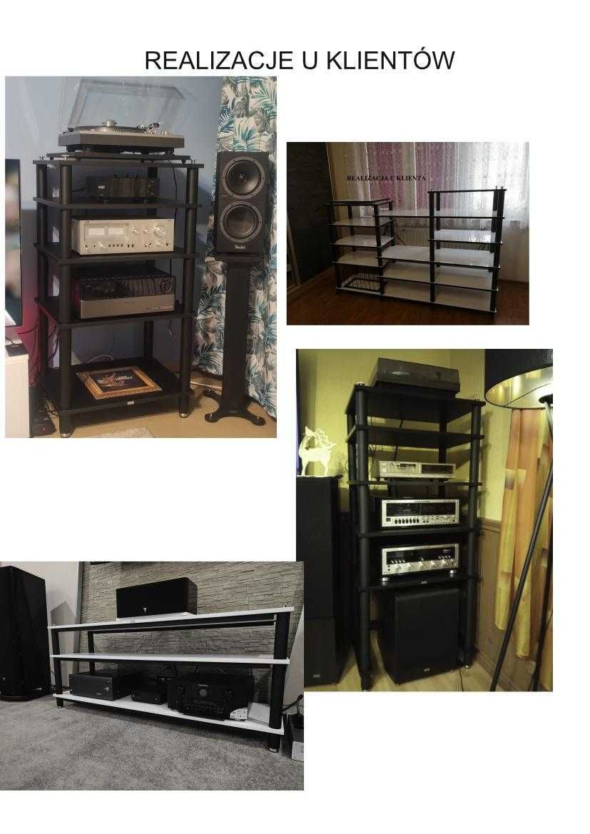 Stolik audio modułowy, stolik na sprzęt audio Hi-End, szafka BM Stand