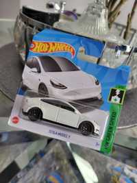 hot wheels tesla model y