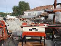 Máquina de chanfrar a 45 graus