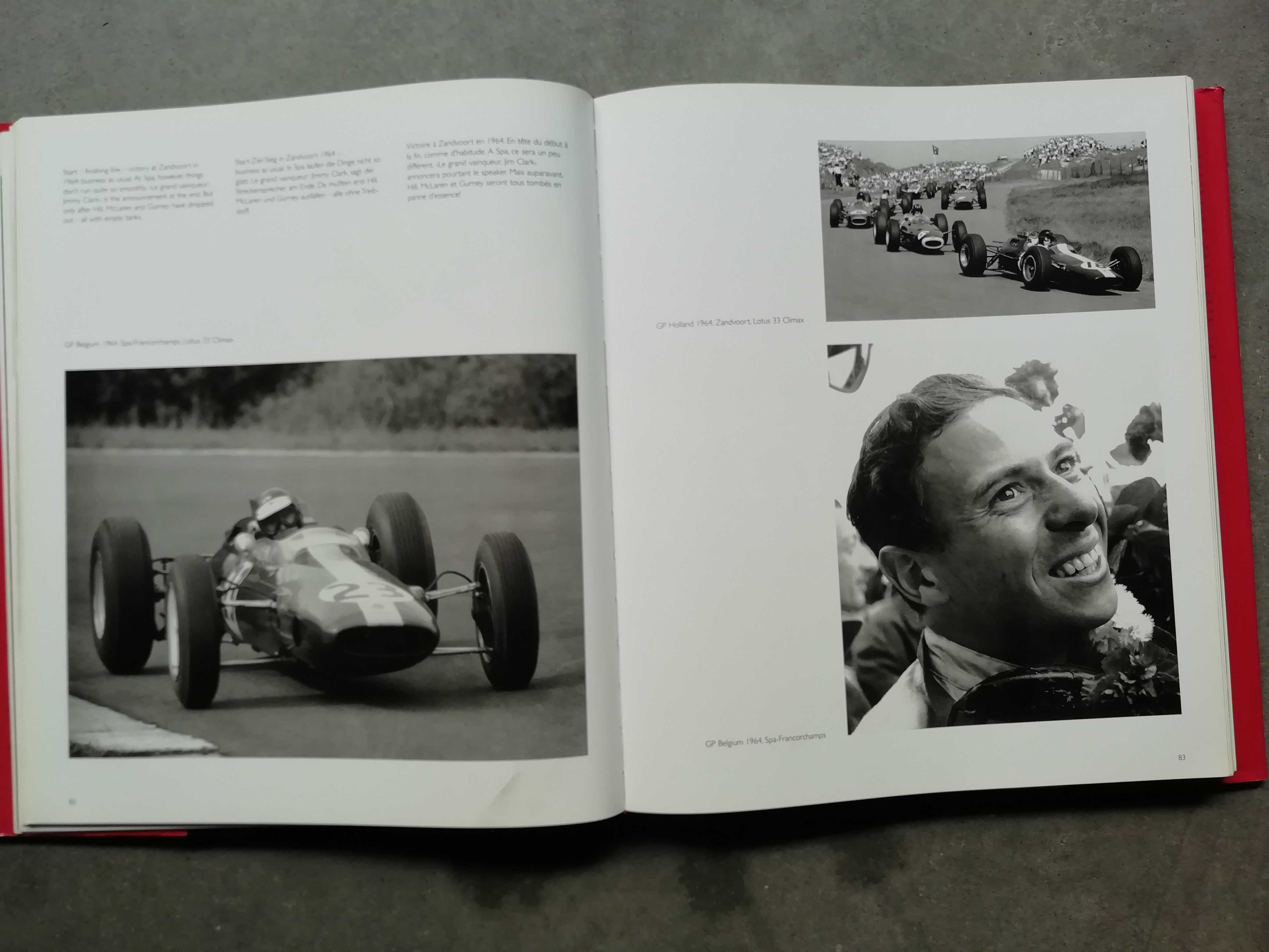 Livro Portraits of the 60's Formula 1