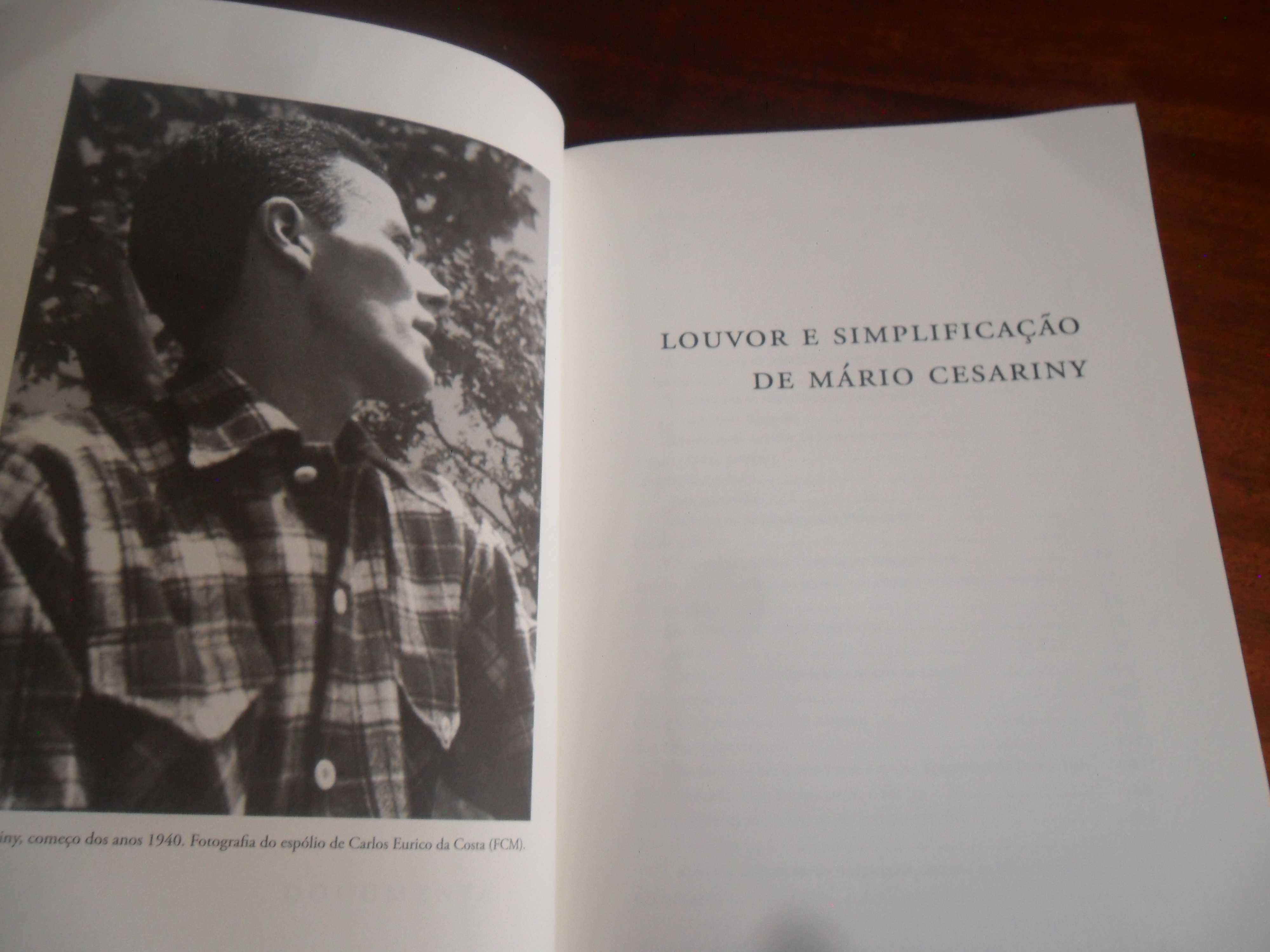 "Louvor e Simplificação de Mário Cesariny" de José Manuel dos Santos