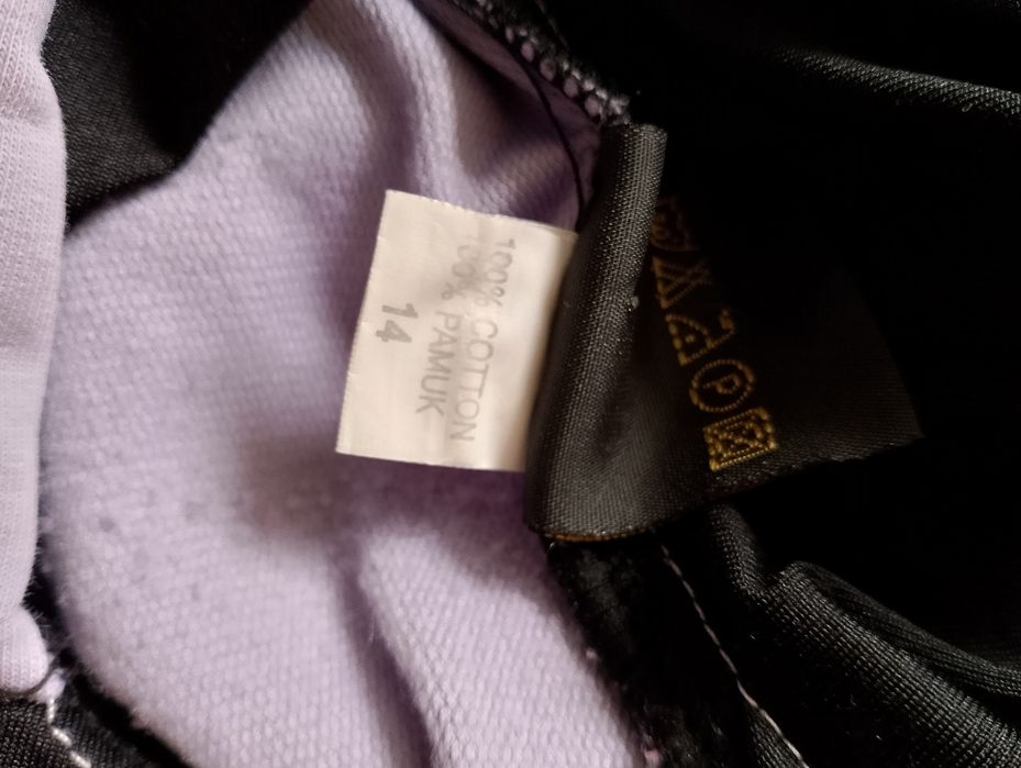 Liliowa bluza z kapturem Louis Vuitton r.XS