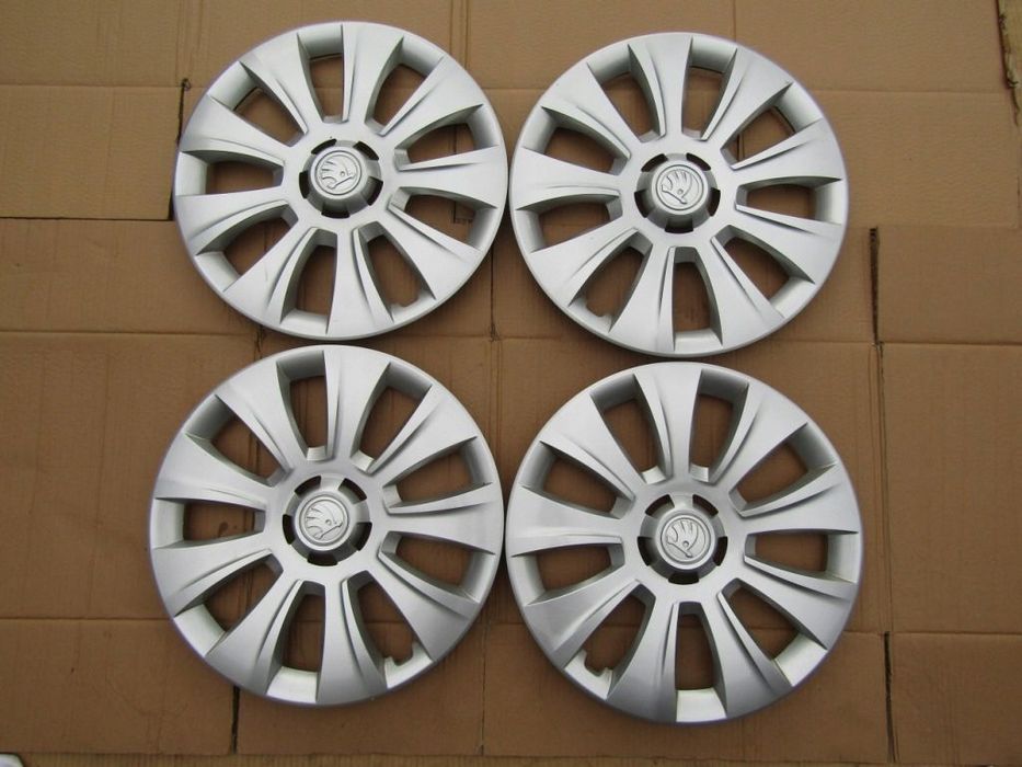 4x Kołpaki 16 Skoda Fabia Octavia I II III IV Kamiq Karoq Scala Superb Yeti