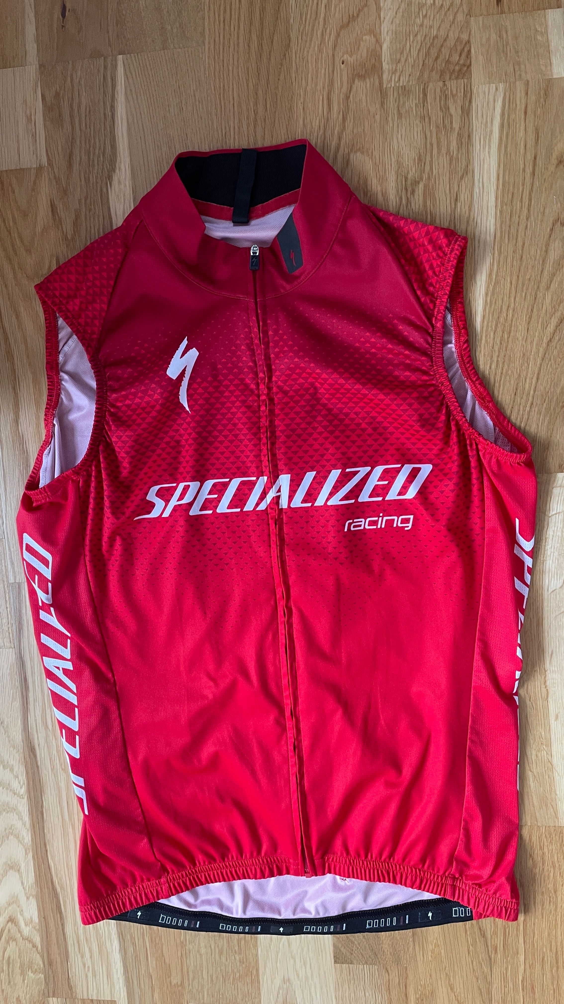Kamizelka rowerowa Specialized S-Works BIB Pro SL S czerwone bdb stan