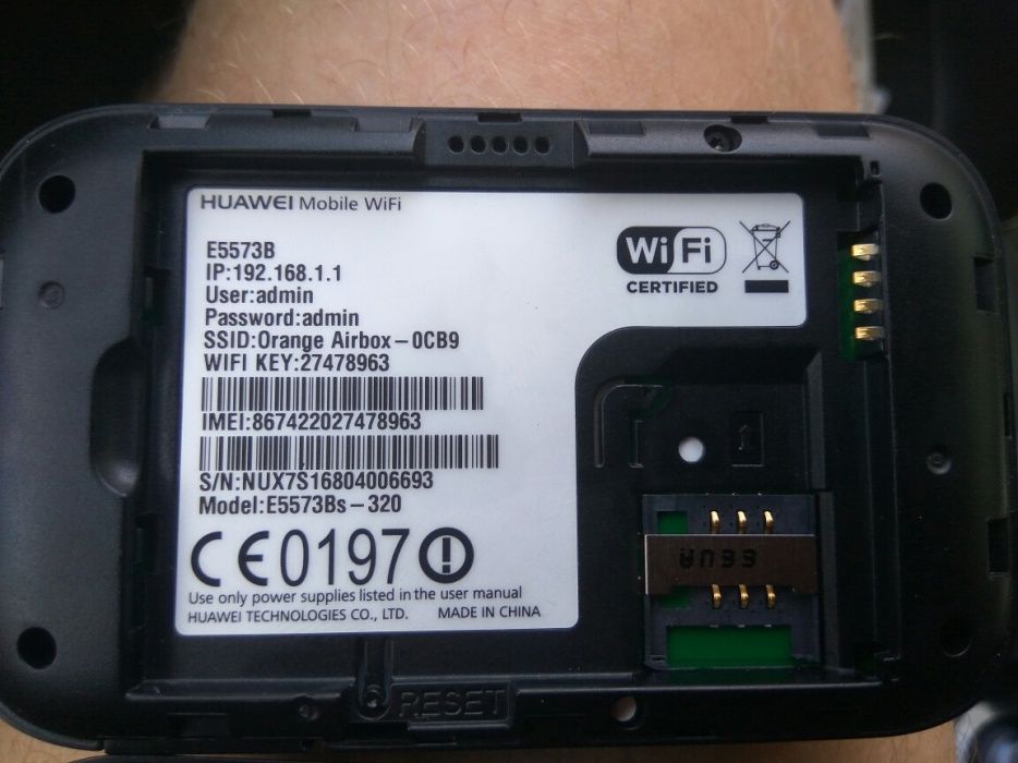 4G/3G Lte wi-fi роутер Huawei E5573B/R216/218 под симку Life КС Водафо