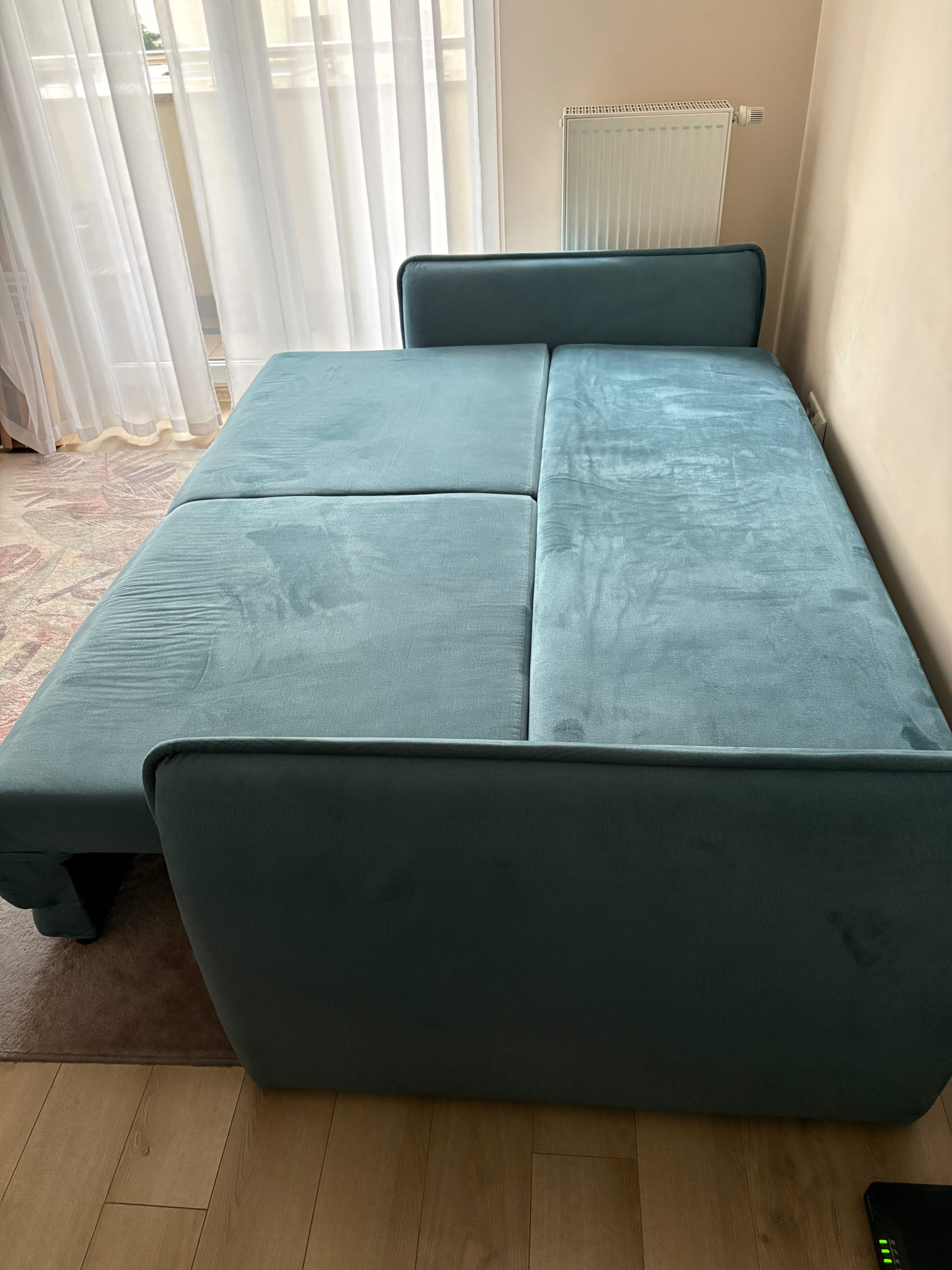 Sofa 3 os Mojave PUSZMAN - funkcja spania, pojemnik - Moonlight 72