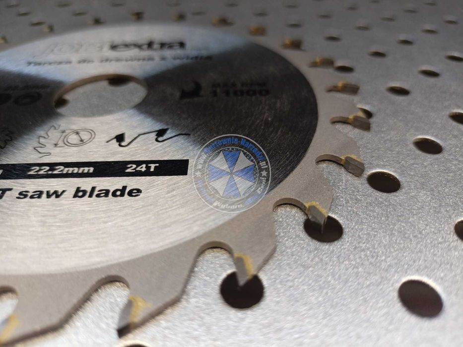 Tarcza do drewna z Widią TCT 125mm 24T tarcza do drewna 125mm