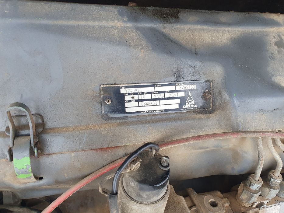 koparka zeppelin zm 15 silnik deutz bf 4l 913 , 70 kw części