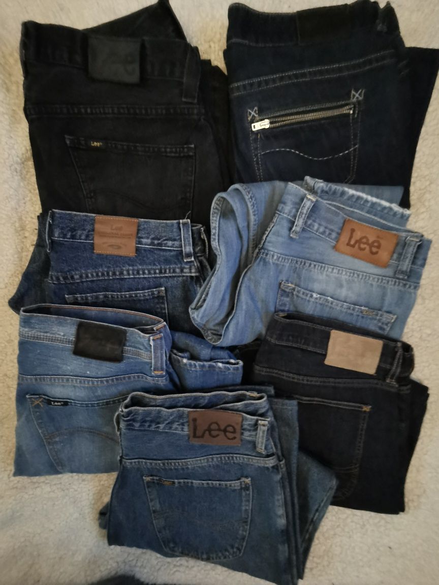 Lee Jeansy spodnie Unisex dżinsy oryginalne