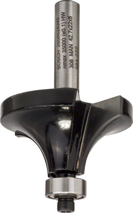 Frez Do Zaokrągleń Z Łożyskiem 8*42.7*66Mm