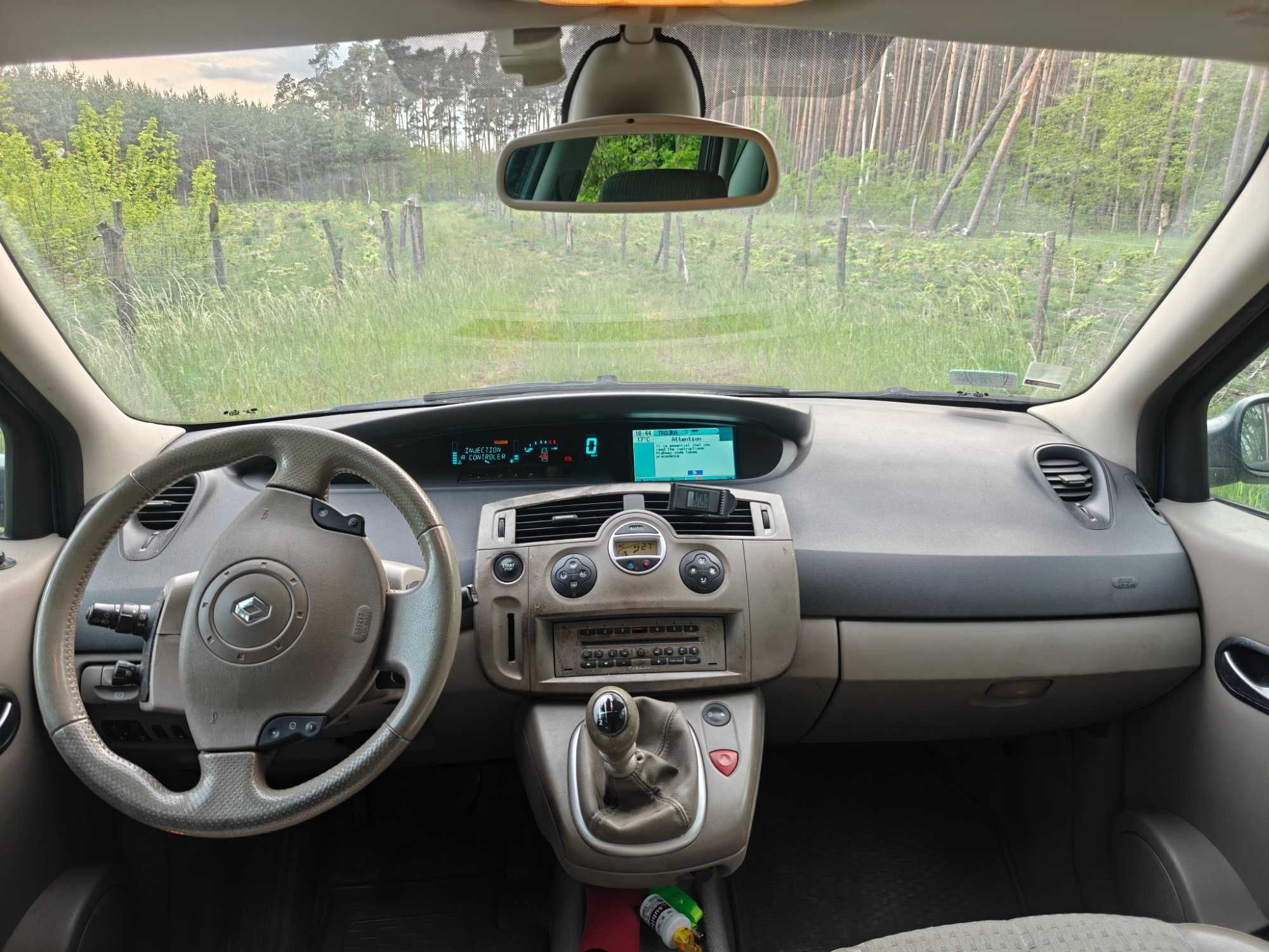 Renault Scenic 1.9 dCi, Hak + Komplet 4 Kół Alu