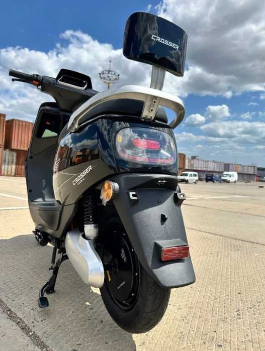 ТОП!Электроскутер Crosser мотор 1200W скоростной и выносливый\под все!