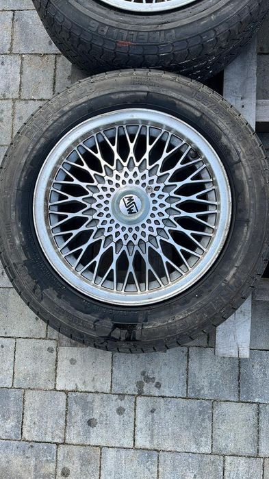 Alufelgi MSW 1956M 15 cali 5x112 letnie koła klasyczne oldtimer merced
