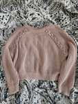 sweter damski różowy