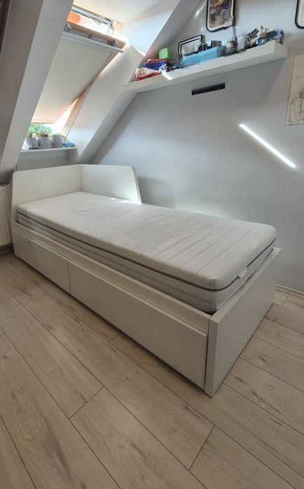 Okazja łóżko rozkładane FLekke ikea