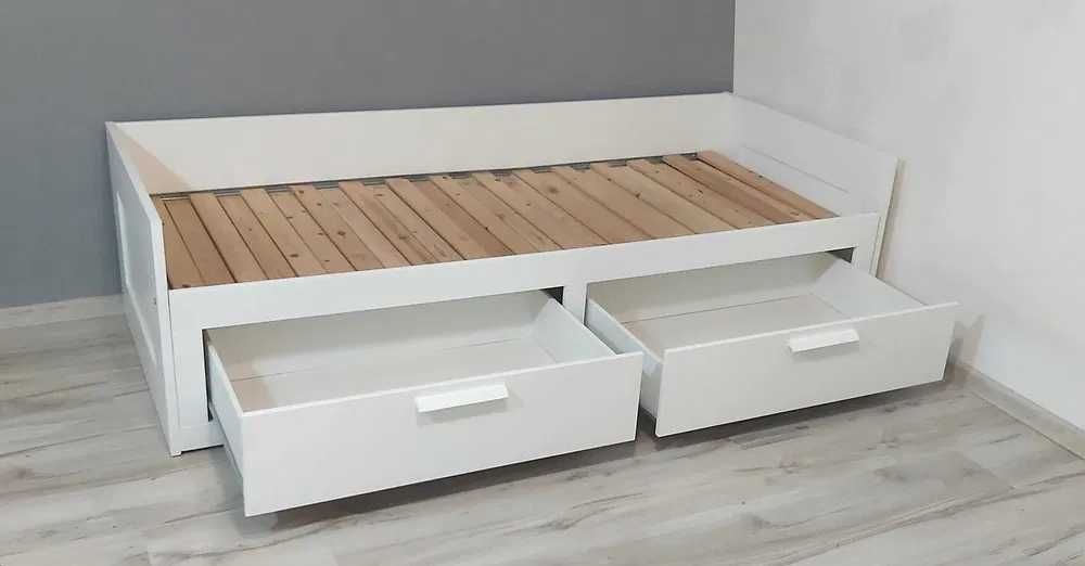 Łóżko leżanka rozsuwane IKEA + jeden materac - możliwa dostawa!