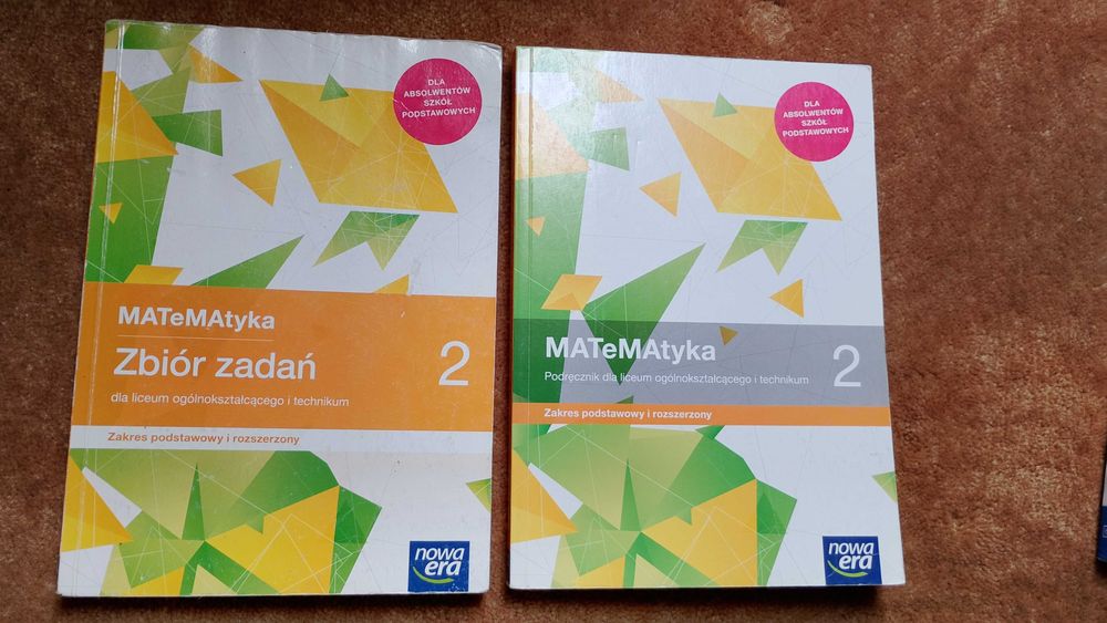 Matematyka 2 zakres podstawowy i rozszerzony liceum i technikum