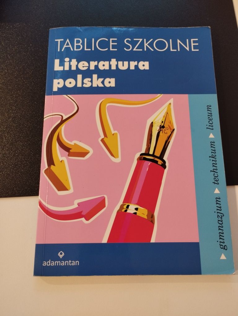 Tablice maturalne literatura polska