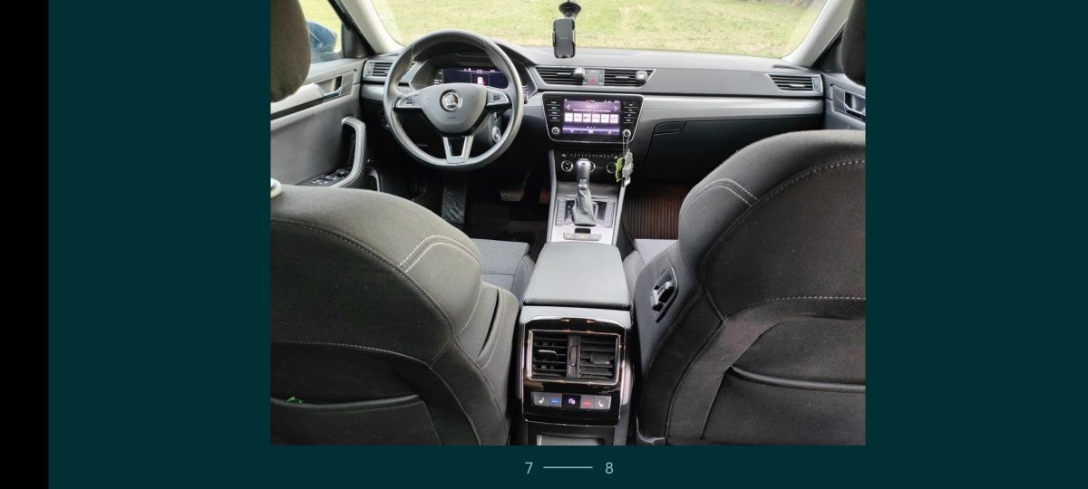 Skoda Superb III LIFT Salon PL Matrix/Virtual/Kamera/Canton