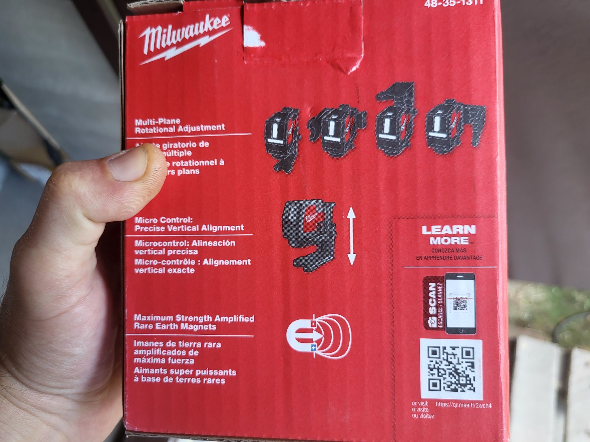 Milwaukee 3521 лазерний рівень нівелір мілуокі