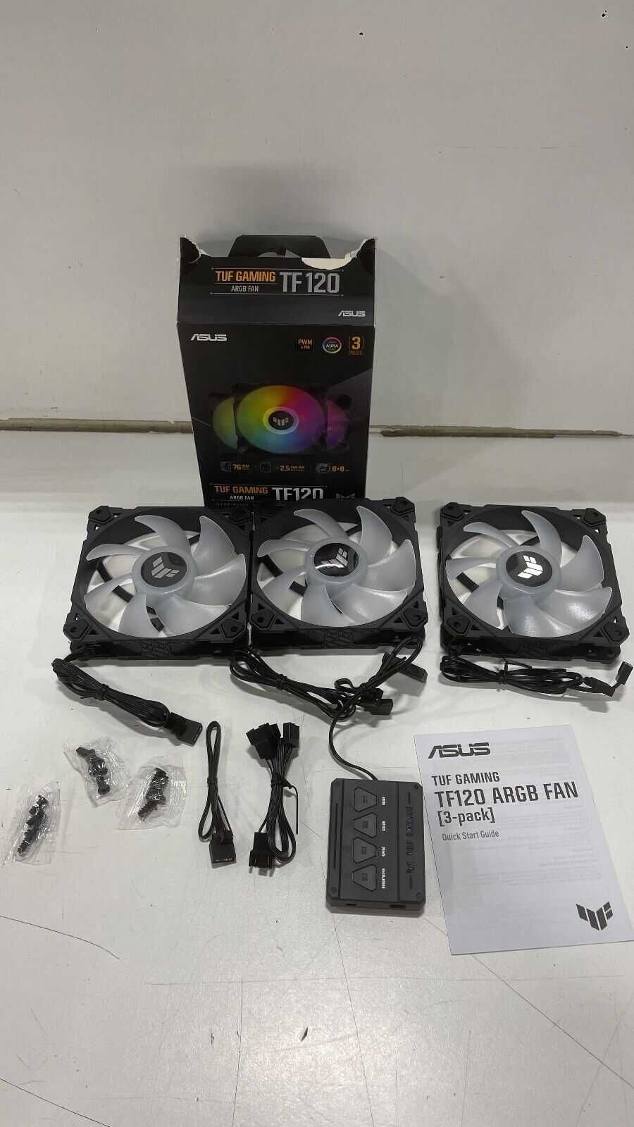 Вентилятор ASUS TUF Gaming TF120 ARGB Fan with ARGB Controller