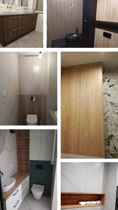 Meble na wymiar//Kuchnie//Łazienki//Garderoby