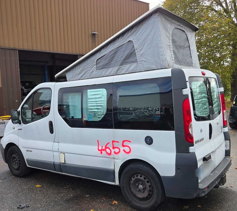 Dach podnoszony sypialny vivaro trafic Camper