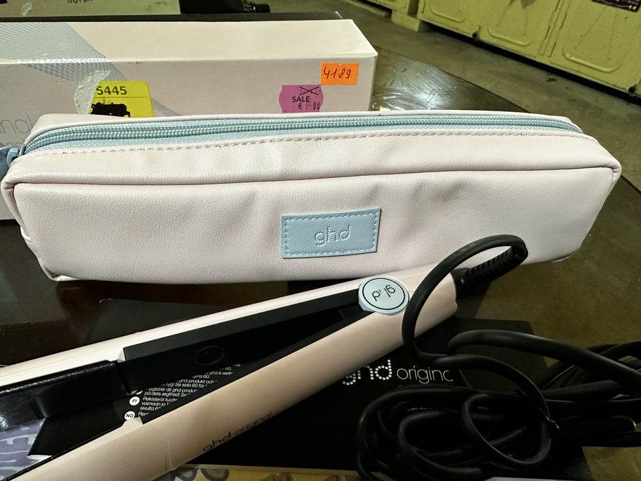 Оригінальний випрямляч для волосся GHD - ніжно-рожевий