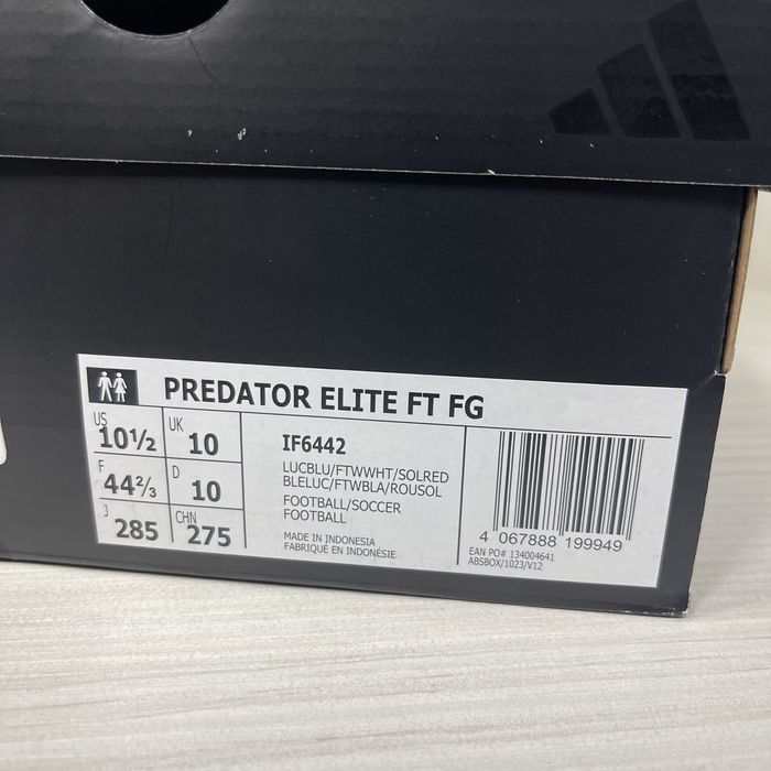 Бутси Adidas Predator Elite FT FG Japan 43 / 44 / 44.5 / 45