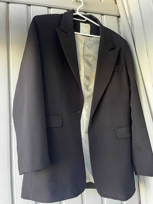 Класичний жіночий чорний піджак Maristore, розмір M