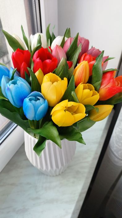 Тюльпани гелеві висота 30см