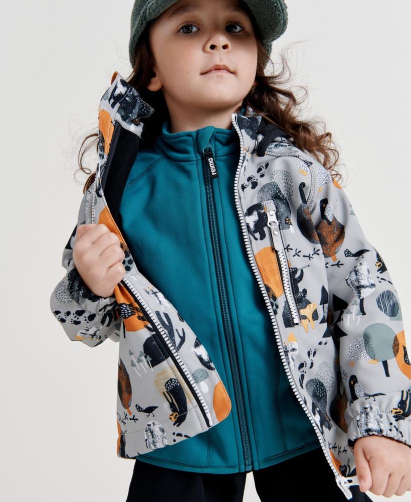 Демі куртка reima softshell vantti