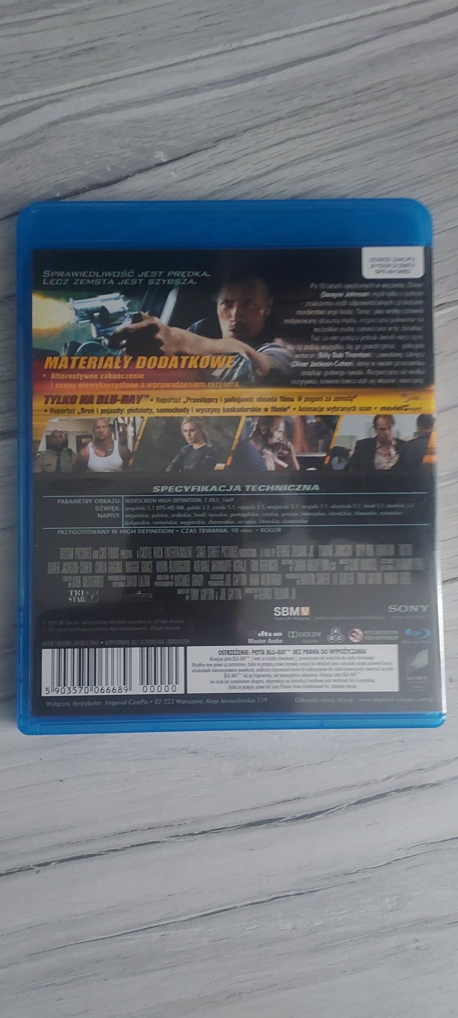 W pogoni za zemstą. Faster blu-ray pl