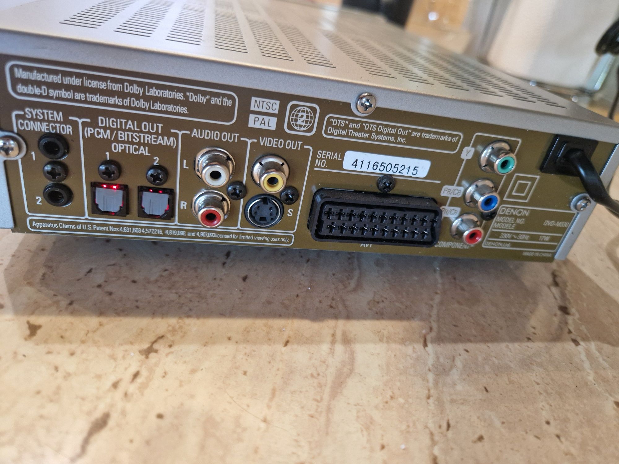Odtwarzacz DVD/CD Denon M330