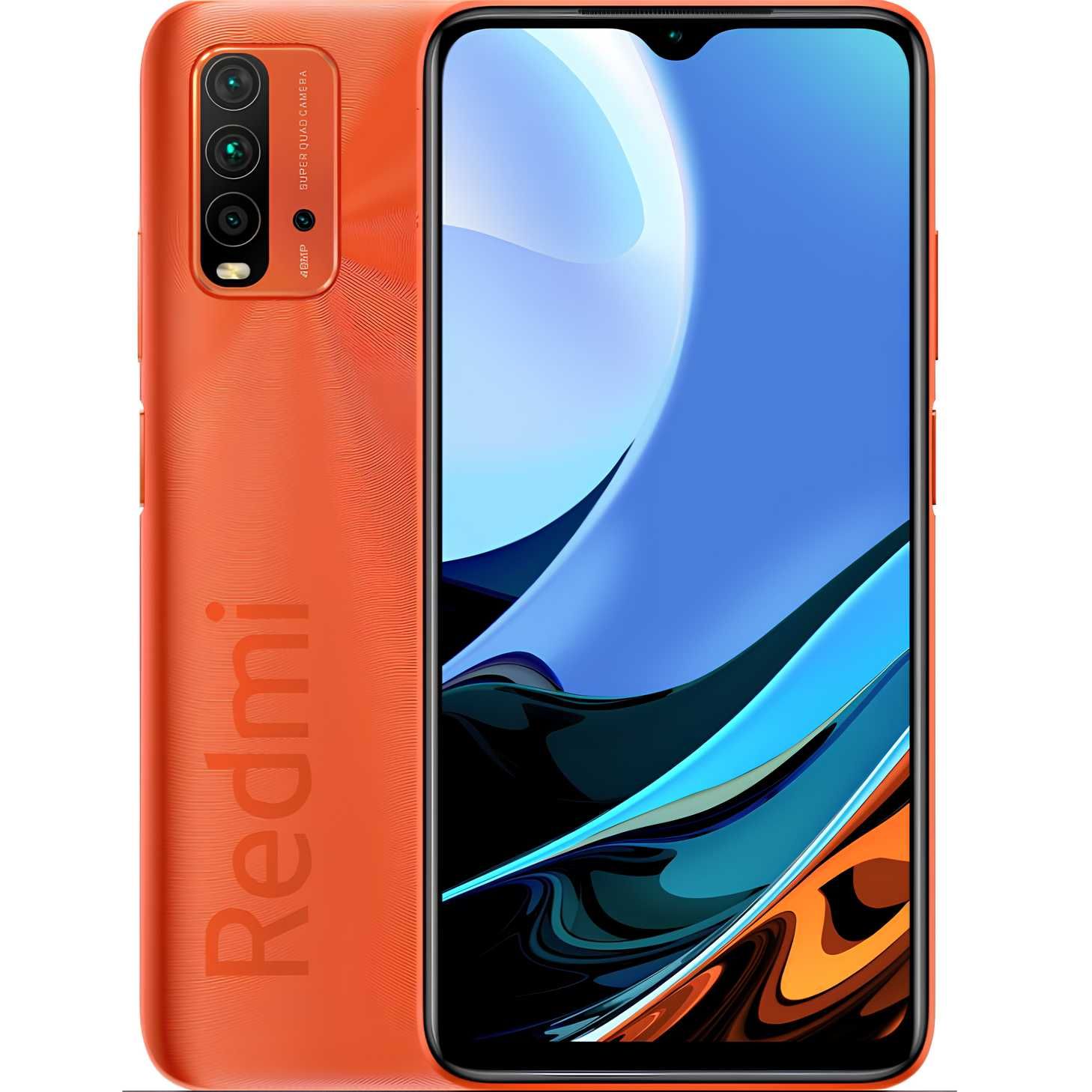 Смартфон Xiaomi Redmi 9T 4/64 Sunrise Orange 2SIM 6.53" IPS 6000 mAh