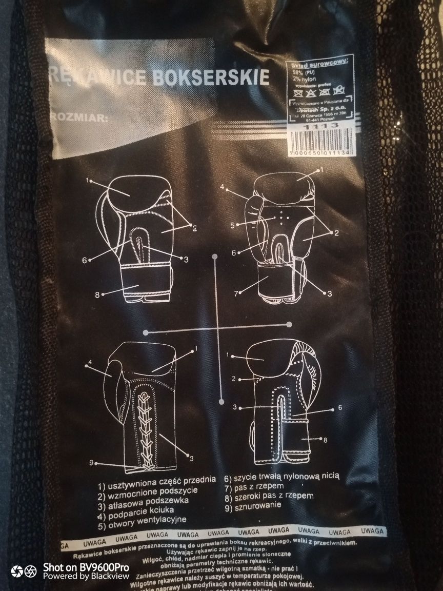 Rękawice bokserskie Sportech 10-oz