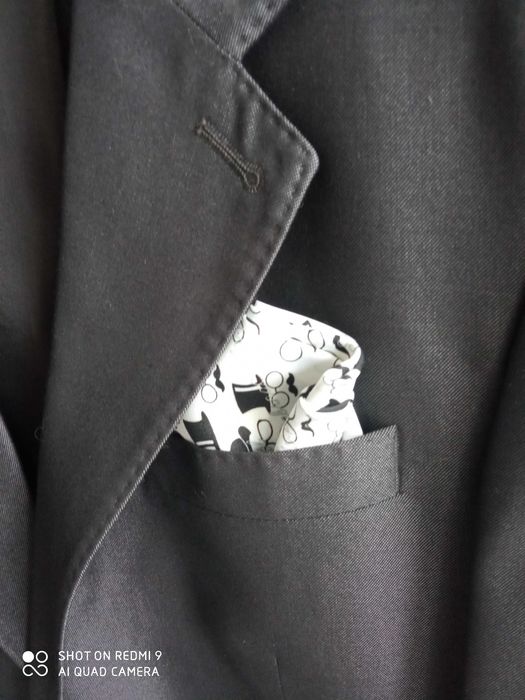 Garnitur stalowy męski 176/96