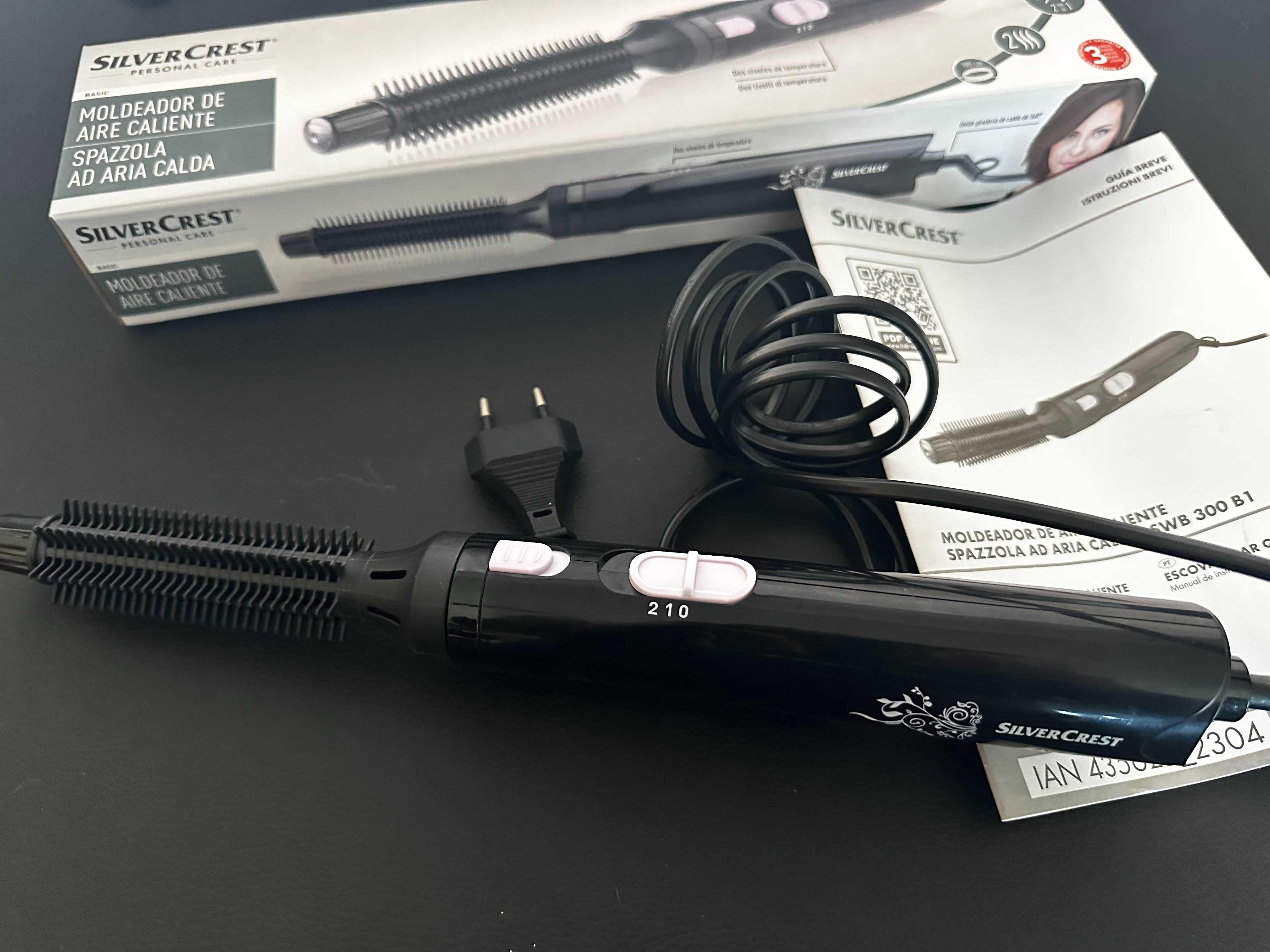 Moldeador de Cabelo Silvercrest - Como Novo