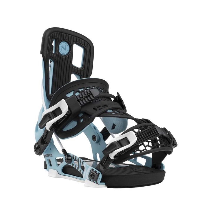 Wiązania Snowboardowe Nidecker flow nx2 hybrid turkusowe 2025, r L