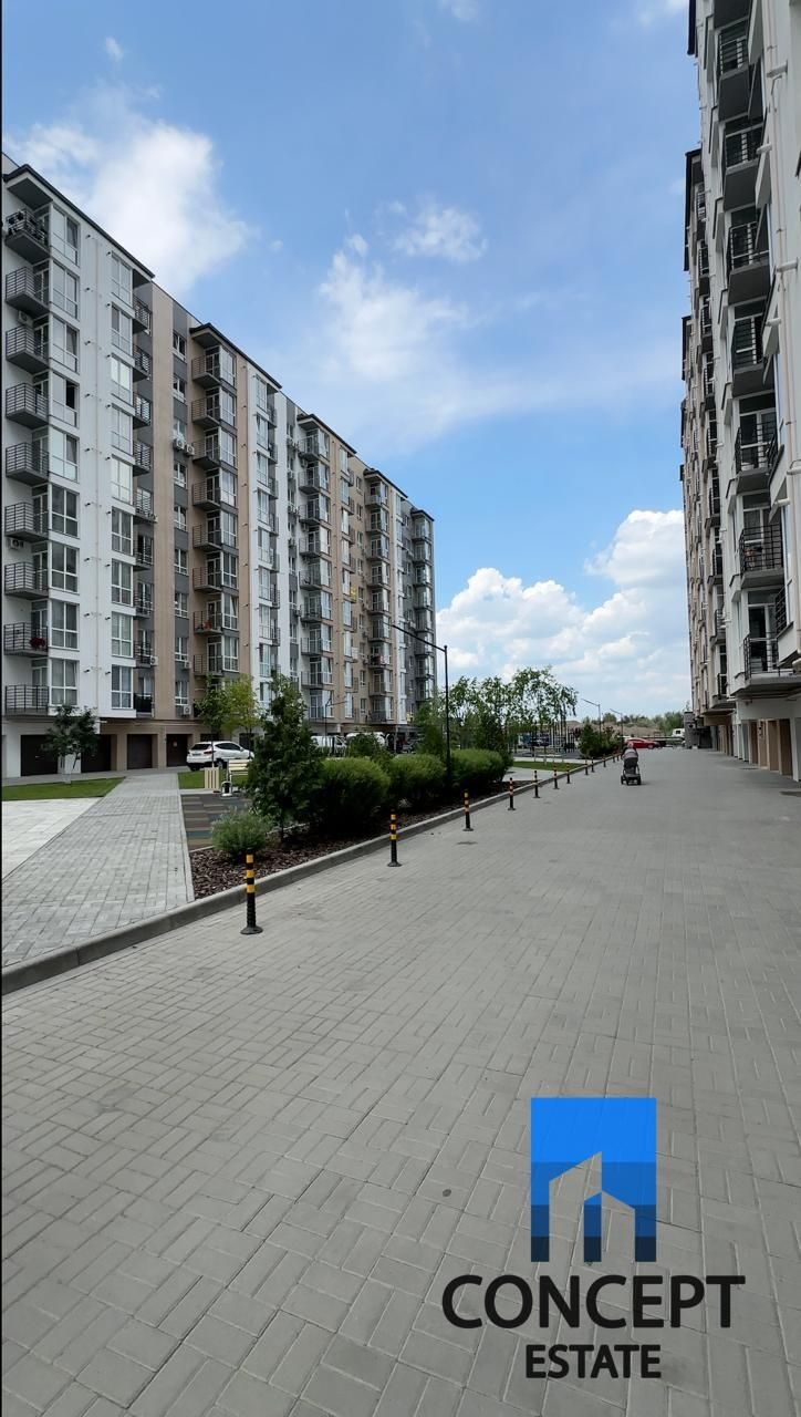 Продам дизайнерскую 2к студию в ЖК Днепровская Брама2! Слобожанский!