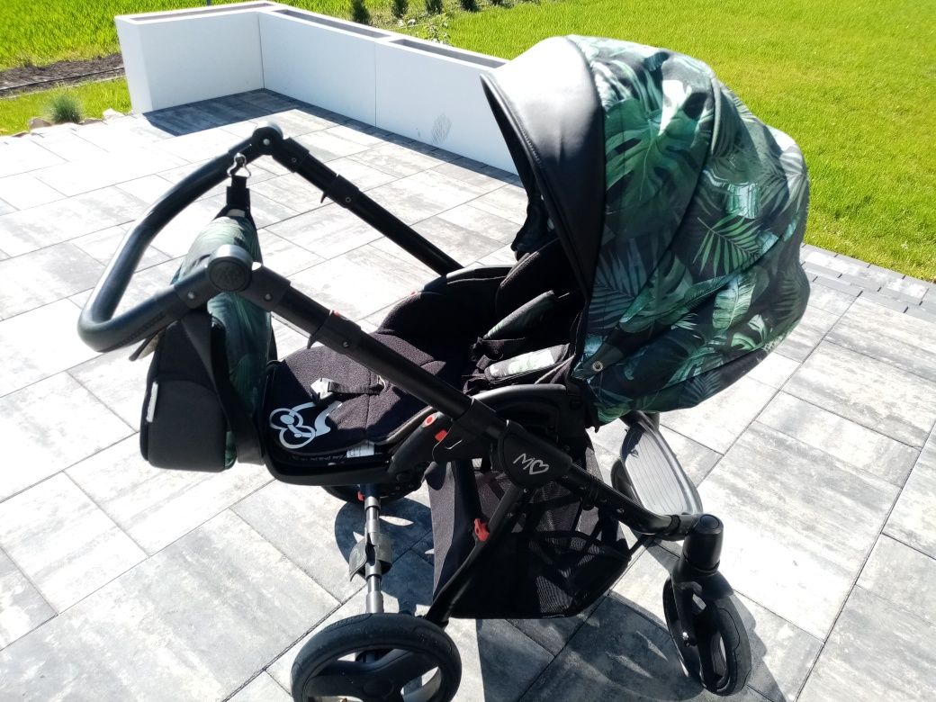 Wózek Babyactive Mommy 2w1 Jungle + Adaptery Maxi Cosi