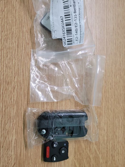 Заготовка під ключь Хонда аккорд 7