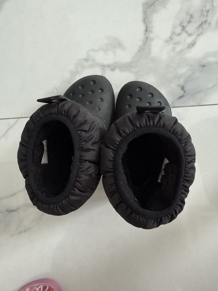 Дутики снегоходы Crocs c6 22-23 размер зимние ботинки